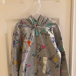 Cat & Jack M Unicorn Zip-Up Hoodie
